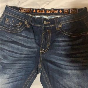 Men’s rock revival jeans